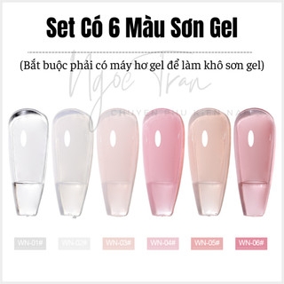 Sơn Gel Nối Dài Móng | Cứng Móng Tạo Cầu Móng Mã WN