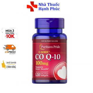 Viên uống bổ tim Coenzym Q10 của Puritan's Pride - CO Q10 hàng nội địa Mỹ