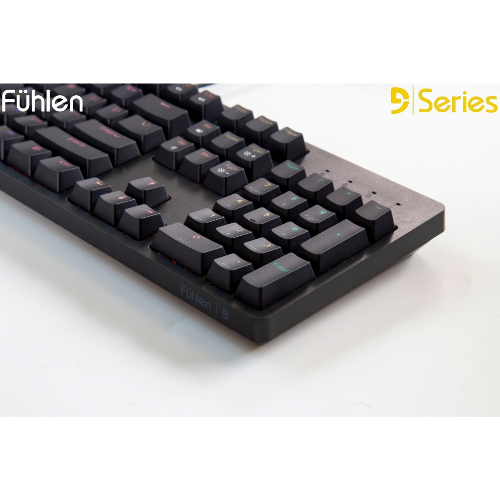 Bàn phím cơ Blue switch Fuhlen CYBER, Phím Gaming LED Rainbow 16 chế độ, bảo hành 24 tháng | BigBuy360 - bigbuy360.vn