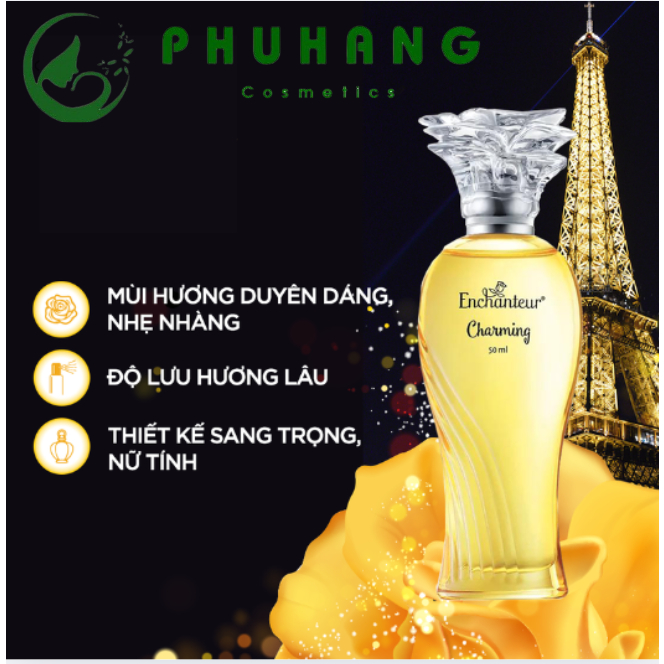 Nước hoa cao cấp Enchanteur Charming 50ml - 10ml