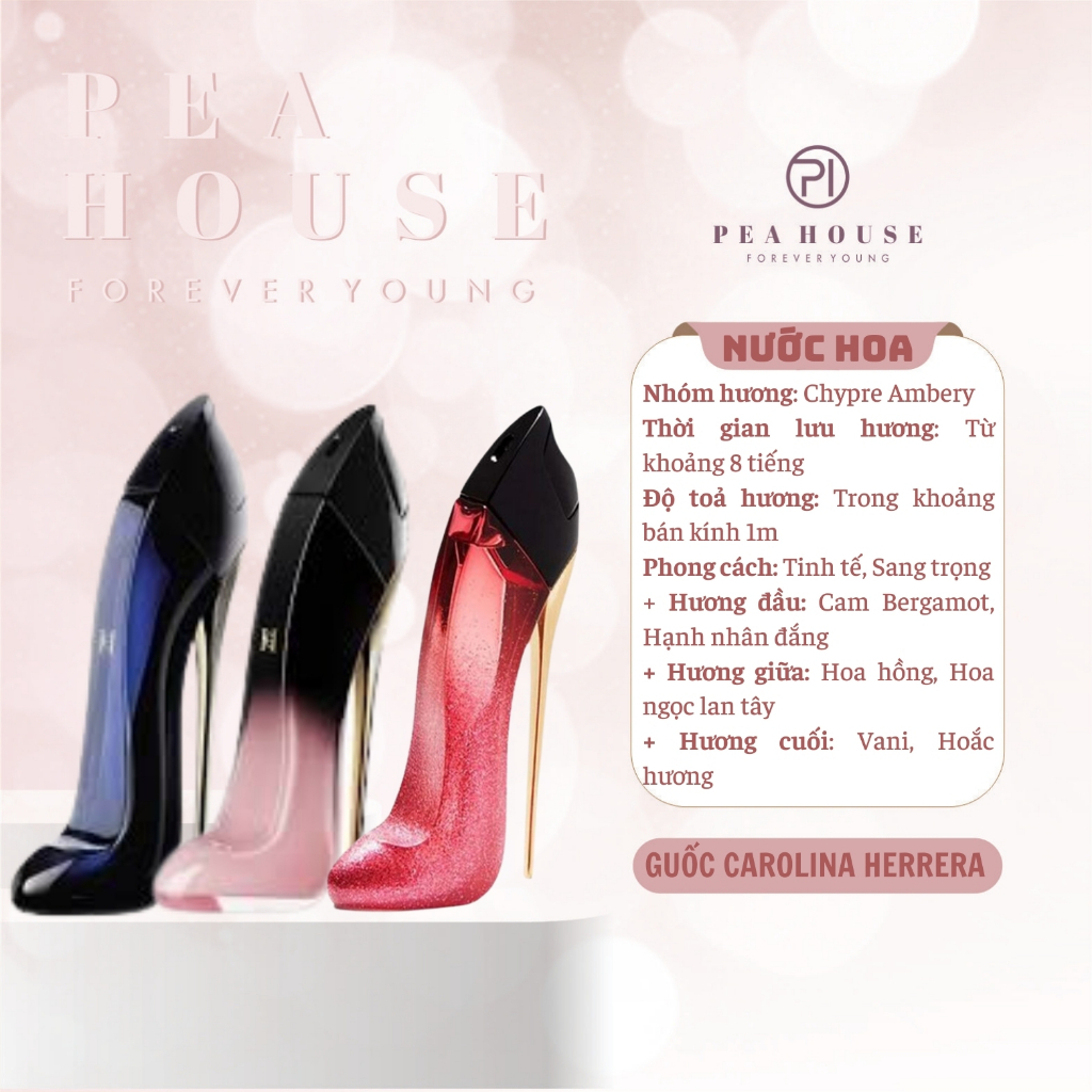 Nước hoa CAROLINA HERRERA GOOD GIRL BLUSH ELIXIR EDP 7ml MINI