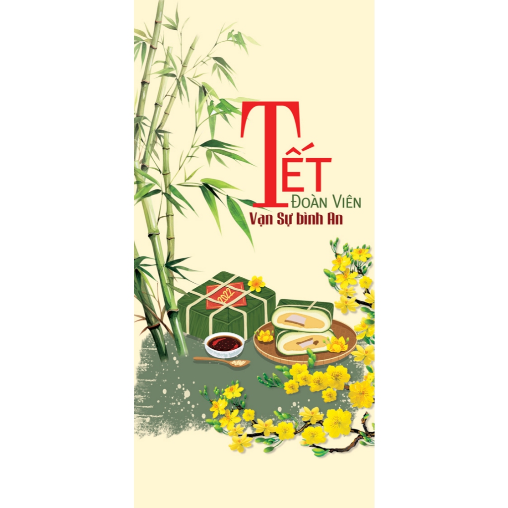 COMBO 50 THIỆP TẾT 9X19cm