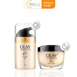  Kem Dưỡng Olay Total Effects 7 In 1 Ngày và Đêm dưỡng da tái tạo và làm đẹp da một cách tối ưu chống lão hóa 
