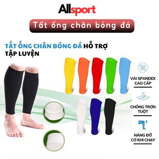 Tất Ống Chân Bóng Đá, Tất Đá Banh Mang Ống Đồng Hổ Trợ Tập Luyện, Tất Đá Bóng Trống Trơn  TATOC01-TATDB01 ALLSPORT