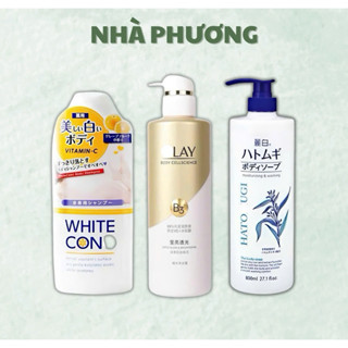 Sữa Tắm Hỗ Trợ Sáng Da, Làm Sạch, Dưỡng Ẩm - Bột Nhà Phương