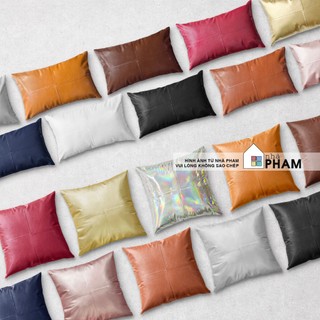 GỐI SOFA DA PU (45x45cm) (30X50cm)