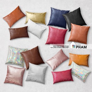 GỐI SOFA DA PU (45x45cm) (30X50cm)