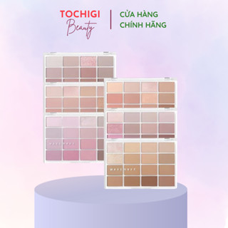  Bảng Phấn Mắt 16 Ô Wakemake Soft Blurring Eye Palette 14g 