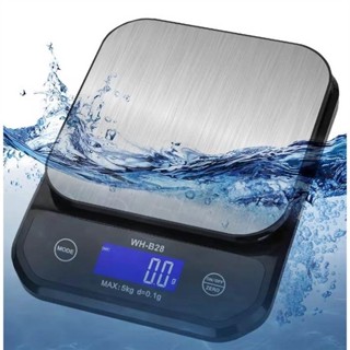  Cân điện tử nhà bếp chịu nước pin sạc lại Cân chống nước WH-B28x siêu bền độ chính xác cao 