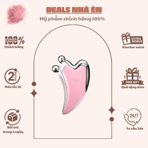 Máy Massage Nâng Cơ REFA Caxa Ray Pink| Massage, Nâng Cơ, Bấm Huyệt, Hàng Nhật