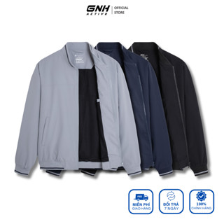  Áo Khoác Bomber Nam Active 2 Lớp Lót Nỉ Dày Dặn Áo Dù Cản Gió Dáng Thể Thao | ABB24051 