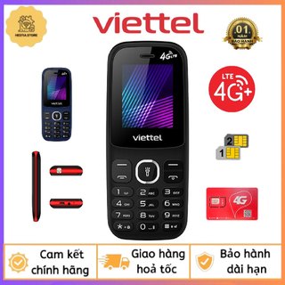  Điện thoại 4G Viettel Sumo V2  LTE  2 sim 2 sóng phím nổi dễ sử dụng cho người già - Hàng chính hãng 