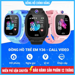  Đồng Hồ Thông Minh Trẻ Em Y36   Y31   Y92   Q12  Lắp Sim Nghe Gọi - Định Vị Cảnh Báo Nguy Hiểm  Có Tiếng Việt 