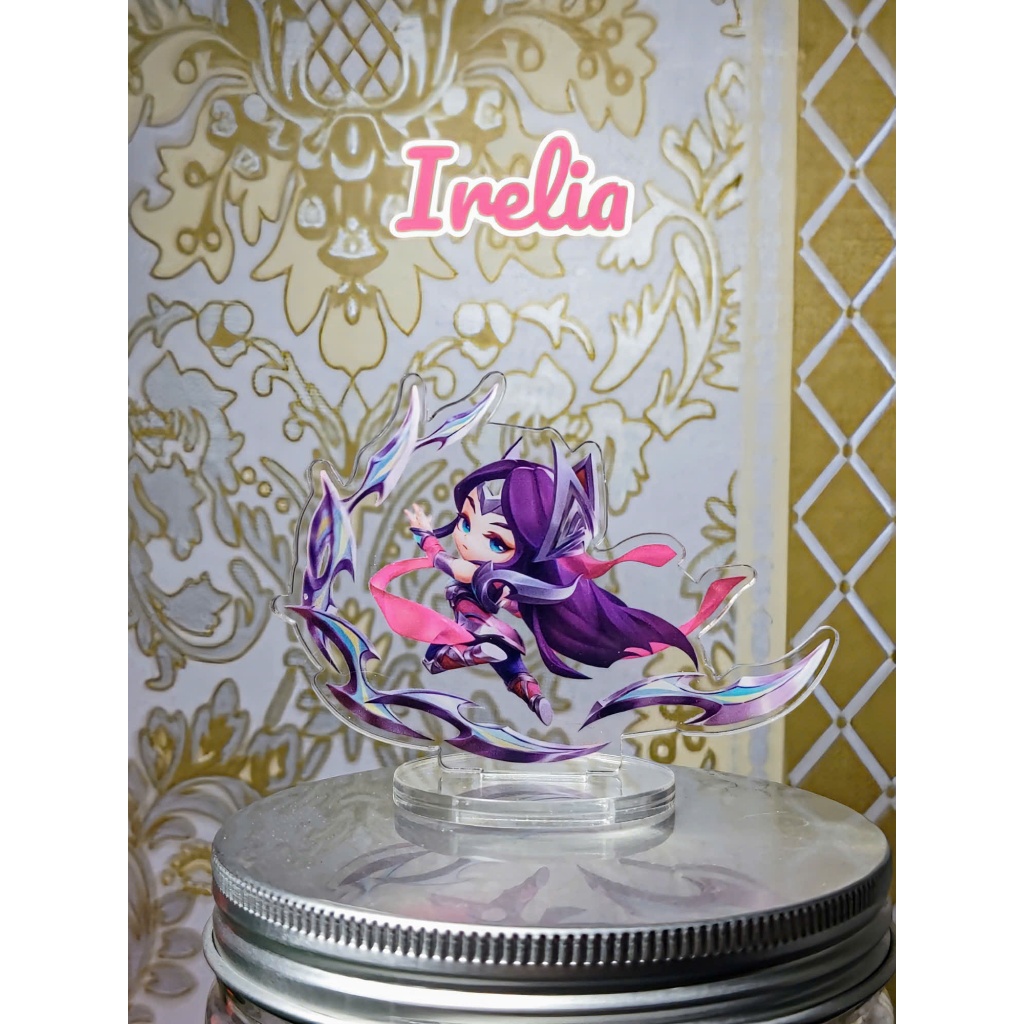Mô hình Liên Minh Huyền Thoại, Standee Irelia tí nị tft. đấu trường chân lý