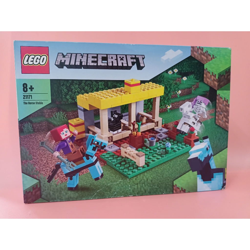 [ cangicungco ] Đồ chơi  lắp ráp LEGO Minecraft The Horse Stable