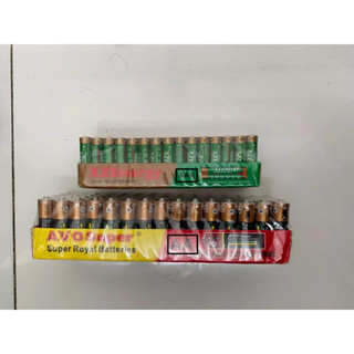 Lốc 60 Viên Pin Tiểu AA   AAA XZENERGY   AVOSUPER 