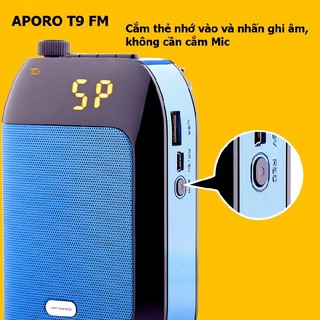 Loa trợ giảng không dây T9 FM