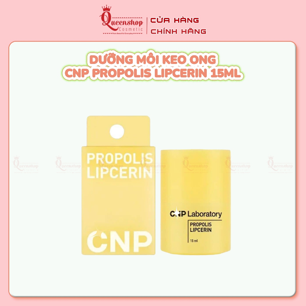Dưỡng Môi Keo Ong CNP PROPOLIS LIPCERIN 15ML Son Dưỡng Môi Mặt Nạ Môi - queenshopcosmetic
