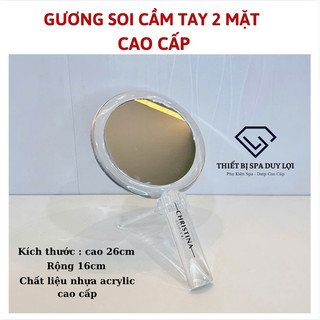  Gương Soi Cầm Tay 2 Mặt Duyloi.Spa  Gương Soi Nha Khoa Thẩm Mỹ Nặn Mụn Spa Siêu Nét Hàng Cao Cấp 