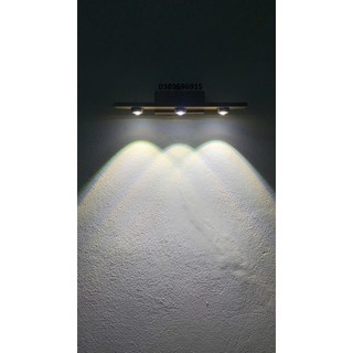 đèn hắt tranh ba mắt-đèn rọi tranh -đèn rọi ảnh-đèn rọi lô gô -đèn hắt tường ,gương