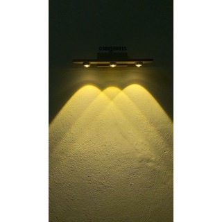 đèn hắt tranh ba mắt-đèn rọi tranh -đèn rọi ảnh-đèn rọi lô gô -đèn hắt tường ,gương