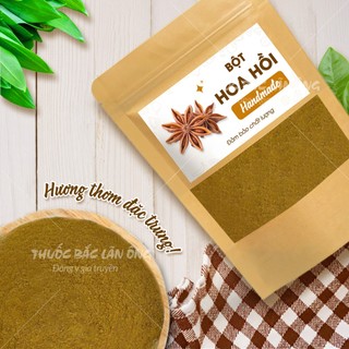 Bột hoa hồi 500g, bột đại hồi nguyên chất, thơm, mịn, gia vị nấu ăn, ướp thịt thơm ngon