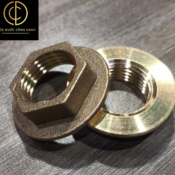 Tán đồng cố định vòi chén thau răng 21