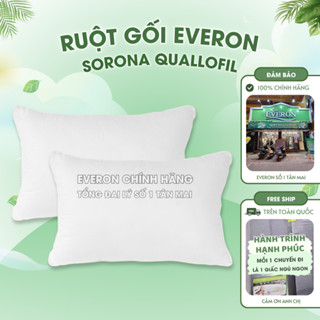 [Chính hãng] Ruột gối Everon Sorona cao cấp nhất, siêu đàn hồi êm ái 45*65, 50*70 làm từ bắp ngô