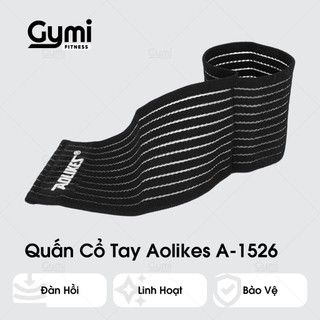 Quấn Cổ Tay Aolikes A-1526 - Đai Cuốn Bảo Vệ Cổ Tay Thể Thao - AL1526