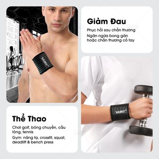 Quấn Cổ Tay Aolikes A-1526 - Đai Cuốn Bảo Vệ Cổ Tay Thể Thao - AL1526