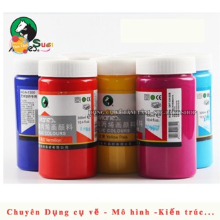 Màu Acrylic Marie's 300ml , Màu Acrylic Maries vẽ mọi chất liệu 300ml