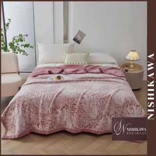   Chiết khấu cao  Chăn lông cừu 5D Chanvre 2,5kg siêu ấm siêu nhẹ nishikawa 