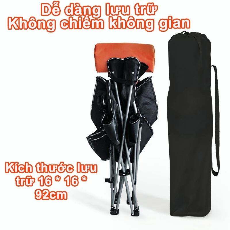 Ghế thư giãn gấp gọn đa năng vải lưới thoáng khí, Ghế xếp thư giãn gấp gọn đa năng chịu tại 200kg khung hợp kim cao cấp | BigBuy360 - bigbuy360.vn