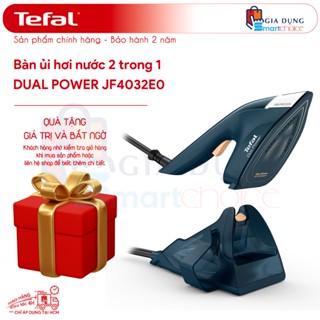 Bàn Ủi Hơi Nước Tefal 2 Trong 1 Duo Power JF4032E0, 1850W, 400ml, Mặt Tráng Sứ, Chính Hãng, BH 2 Năm