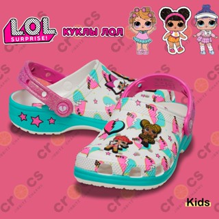 Dép Cross Classic LoL Surprise BFF cho trẻ em bé gái nữ người lớn HannaKids Sục Cros L.O.L giày Croc Clog Kid Xăng đan