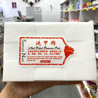 Giấy lau gel nail 1000 tờ - hàng không xù lông, loại xịn LAM STORE