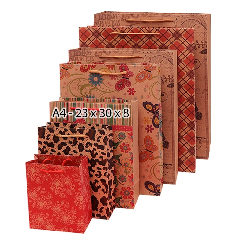 [ RẺ VÔ ĐỊCH ]( 5 Cái ) Túi giấy cao cấp - Size A4-A5-A6  Đựng Quà Tặng, Phụ Kiện Cá Nhân.