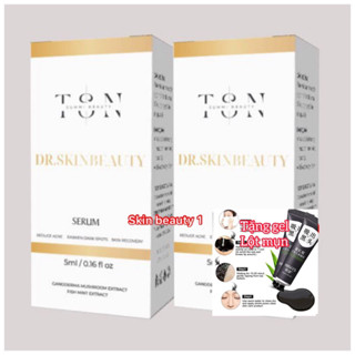 combo 2 lọ serum mụn dr skinbeauty ( tặng hũ gel lột mụn)