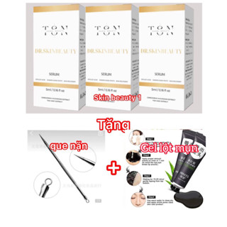 combo 3 lọ serum mụn dr skinbeauty ( tặng que nặn+ gel lột mụn)