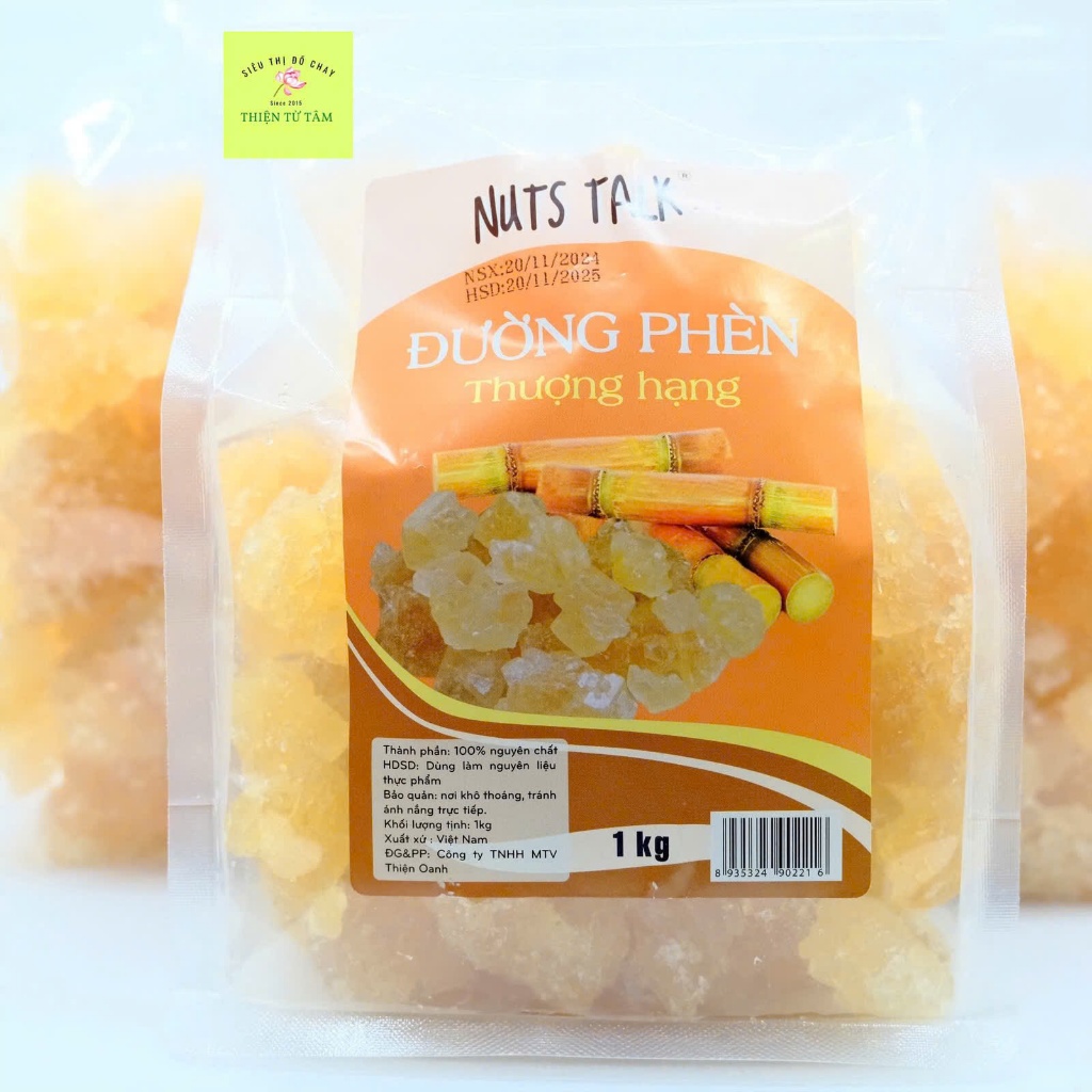 Đường Phèn Thượng Hạng Nuts Talk Gói 1kg