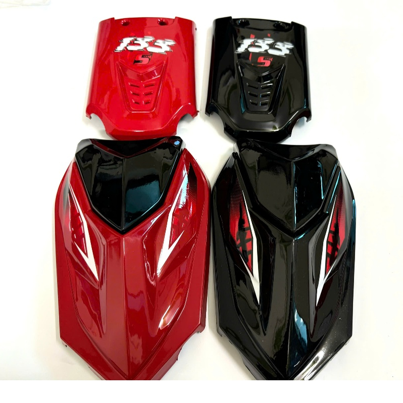 Mặt Nạ-Ốp Đầu Trước Xe Điện M133-133S Siêu Nhân Kèm Tem Dán Sẵn Bảo Hành độ bền 2 năm Phụ Tùng