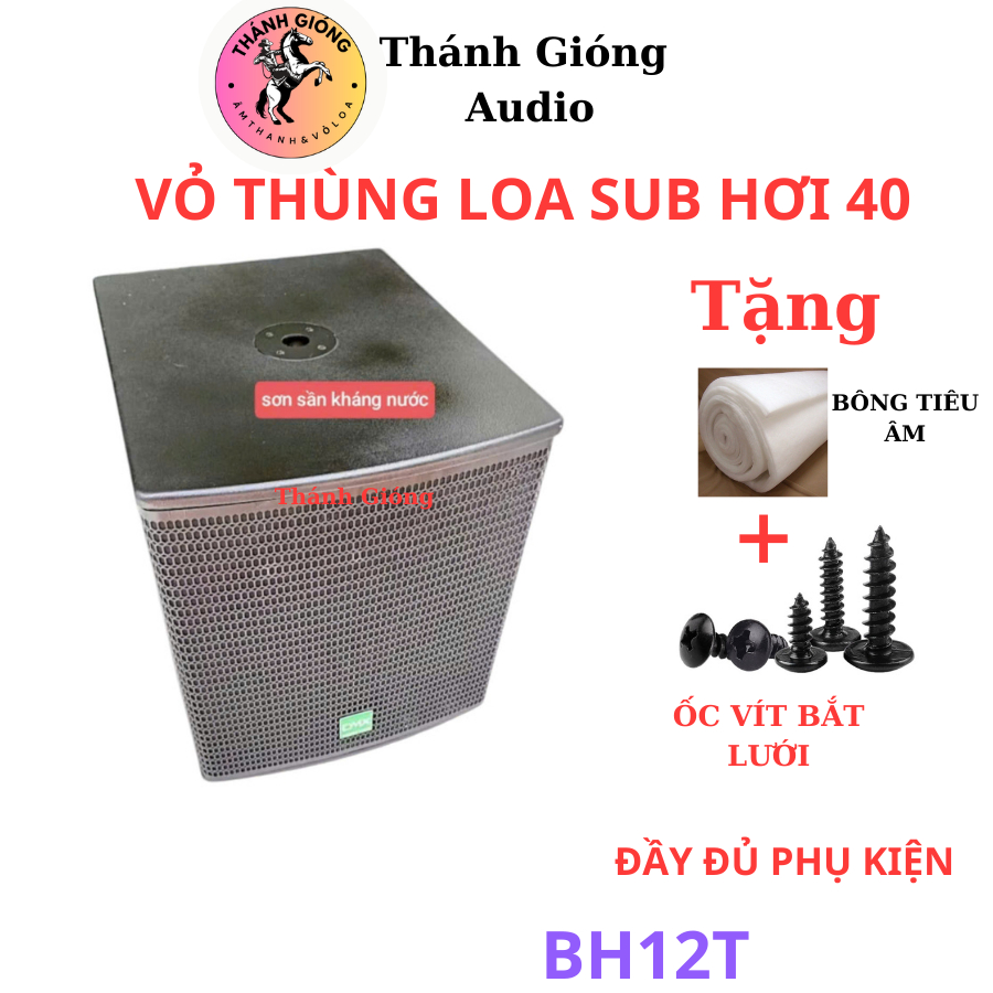VỎ LOA SUB HƠI 40, VỎ LOA SUB BASS 40, SUB HƠI BÁT 40 - GIÁ 1 CHIẾC
