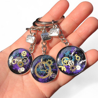 Móc khóa linh kiện mini hàng sẵn handmade DIY Lilande quà tặng