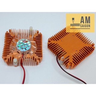 Nhôm Tản Nhiệt Có Quạt 55x55x12mm 5V 12V cho chip cầu nam, CPU Máy Tính, nhiều chức năng