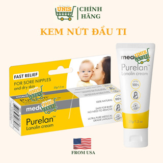 [NHẬP MỸ - AUTH - ĐỦ BILL] (Date T9/2026) Kem Bôi Nứt Cổ Gà, Đầu Ti MEDELA Purelan chiết xuất mỡ cừu 37g