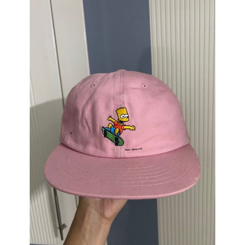 PASS NÓN SNAPBACK HỒNG SIMPSONS