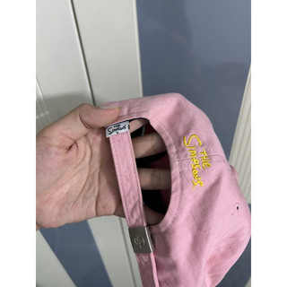 PASS NÓN SNAPBACK HỒNG SIMPSONS