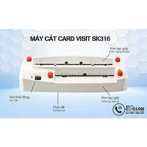 MÁY CẮT CARD VISIT TỰ ĐỘNG SK316
