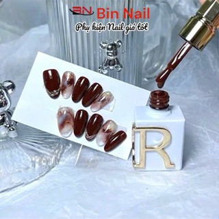 Sơn gel CR màu nâu socola Tông Xinh không kén da