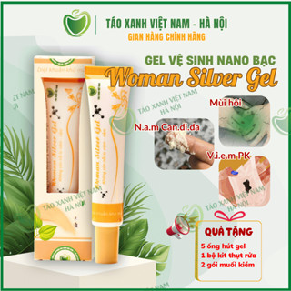 Gel Nano bạc phụ khoa 🦋 gel vệ sinh phụ nữ Woman Silver Gel 🦋 Táo Xanh Việt Nam